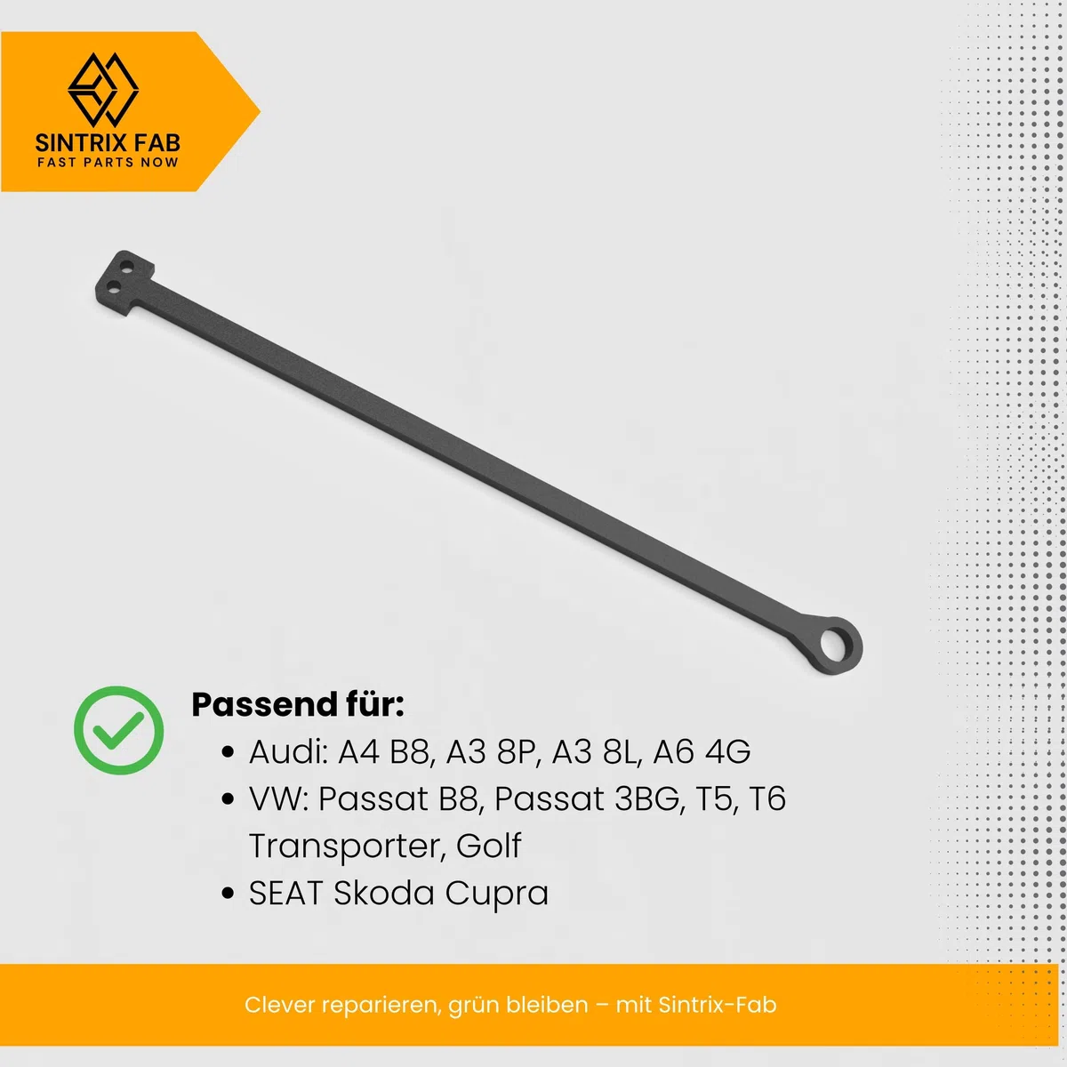 2 sztuki taśmy mocującej do korka wlewu paliwa, pasujące do Golf SEAT, Skoda Cupra, Audi A4, B8, A3, 8P, 8L, A6 4G & VW Passat B8 3BG T5 T6 – gumowa taśma do korka wlewu paliwa, akcesoria