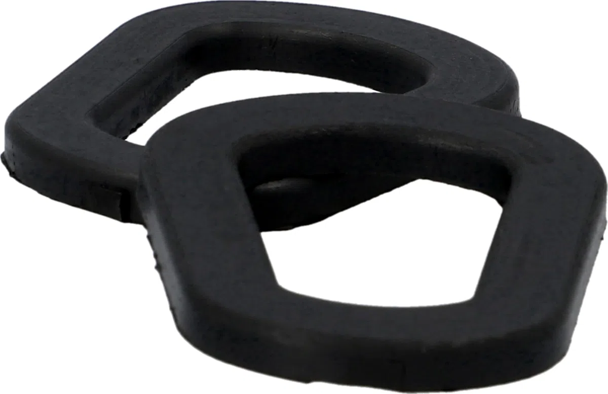 Cartrend 73863 Uszczelka, Czarny, 13.7 x 11.8 x 0.9 cm; 20 g, 2 Sztuki