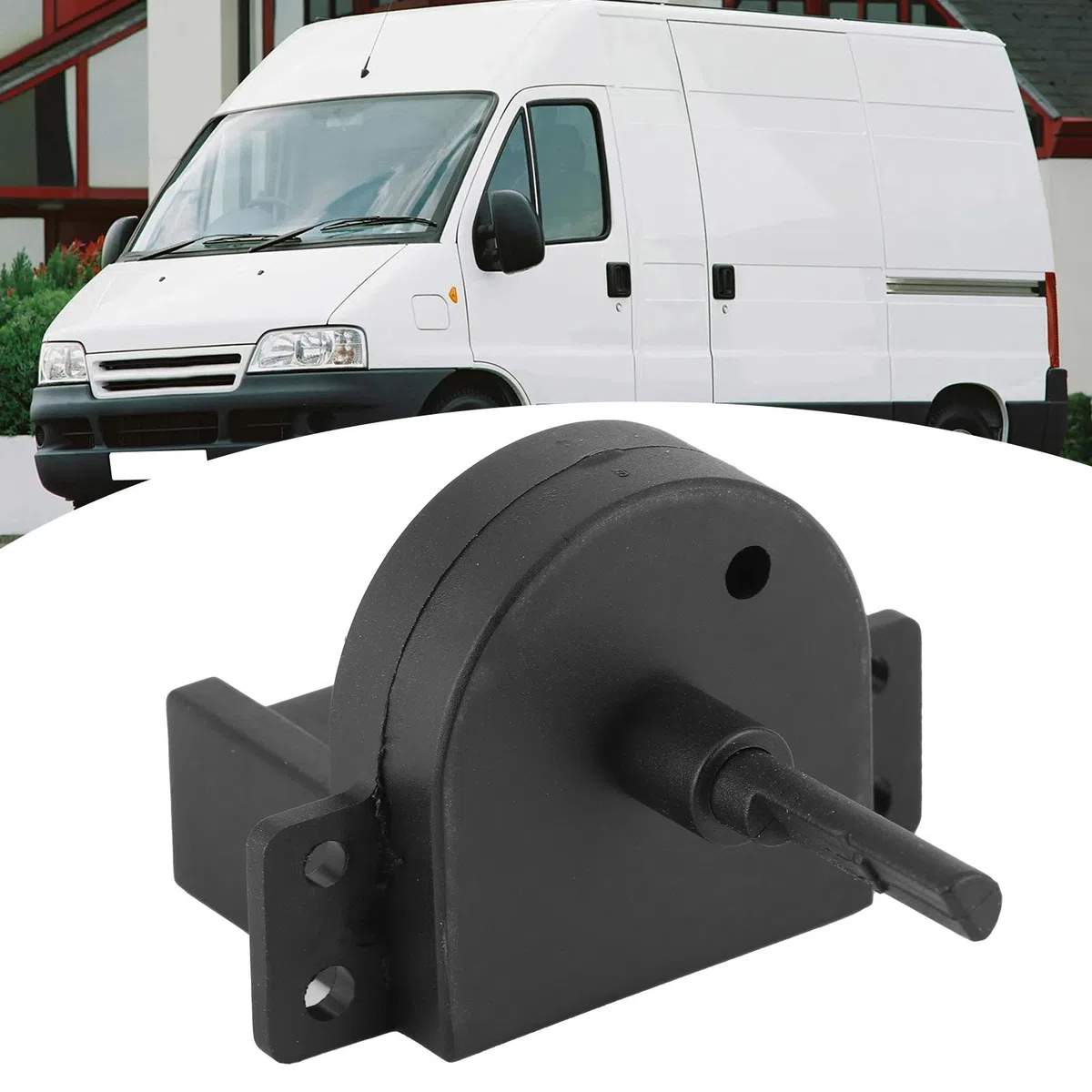 Akozon Przełącznik Wentylatora Dmuchawy Nagrzewnicy, Czarny Rezystor Dmuchawy Nagrzewnicy Samochodowej 77367027 dla Przekaźnika Citroen dla Peugeot Boxer dla Ducato