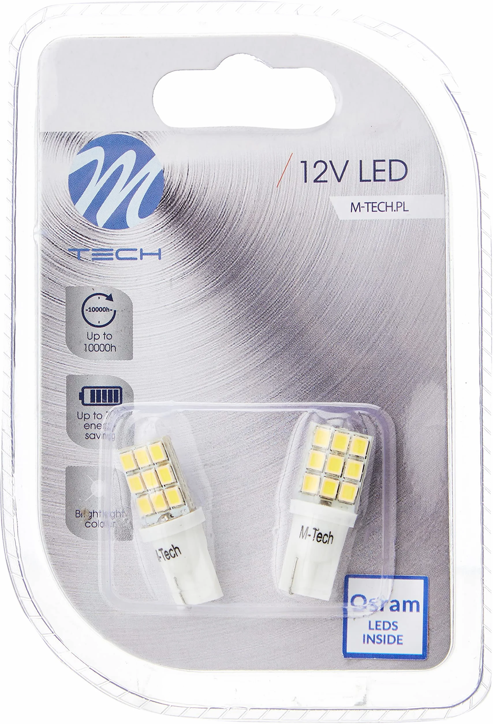 M-Tech MT-LB021W Oświetlenie LED