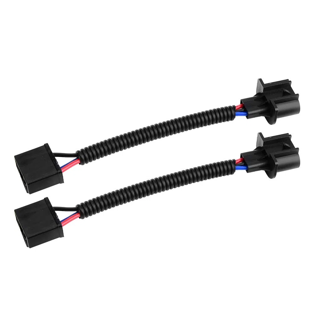 Adapter H4 na H13, 2 szt. Uniwersalny adapter H4 żeński na H13 męski zestaw do konwersji reflektorów