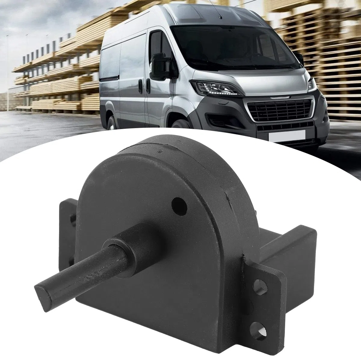 Akozon Przełącznik Wentylatora Dmuchawy Nagrzewnicy, Czarny Rezystor Dmuchawy Nagrzewnicy Samochodowej 77367027 dla Przekaźnika Citroen dla Peugeot Boxer dla Ducato