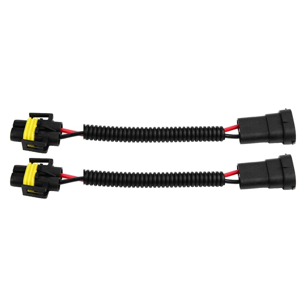 Aramox Kabel adaptera światła przeciwmgielnego, wtyczka samochodowa H11, 2 sztuki przedłużenia reflektora przeciwmgielnego, gniazda w wiązce przewodów, przewód z wtyczką reflektora